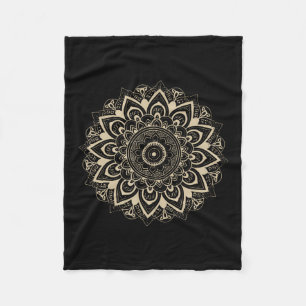 Trump Clic Mandala Style 86 47 Subtle Resist 8647  Fleece Blanket