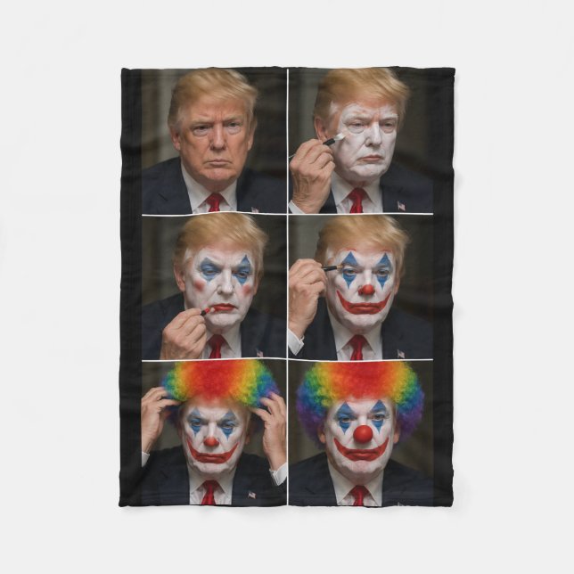 Trump Clown Blanket (Front)