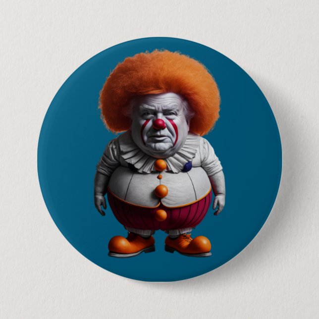 Trump Clown Button (Front)
