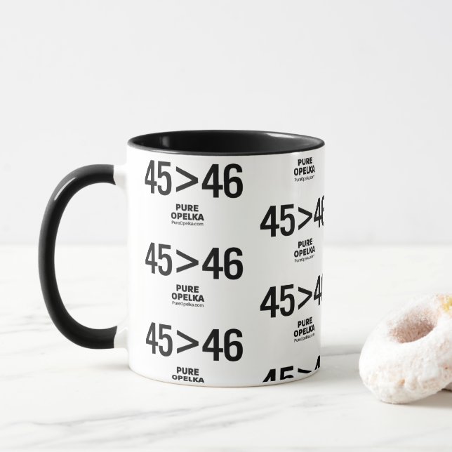 Trump coffee mug (With Donut)