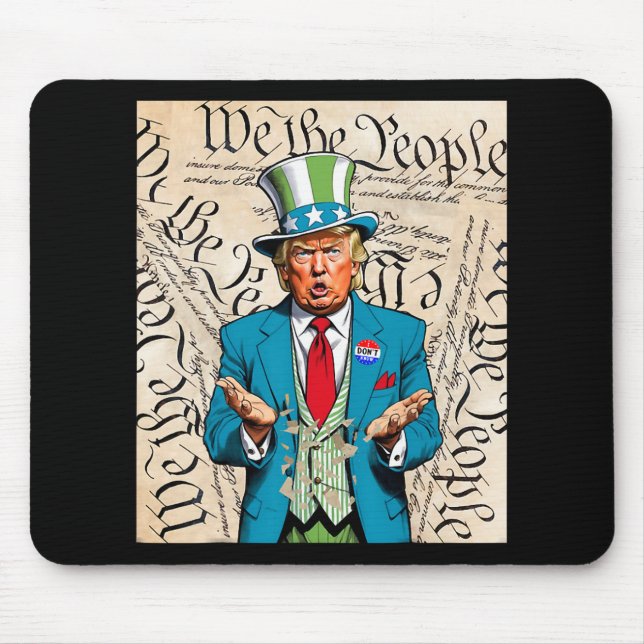 Trump Constitution Of The Usa Needs To Be Reread 1 Mouse Mat (Front)