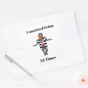 Trump Convicted Felon Sticker