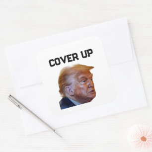 Trump Cover Up Sticker