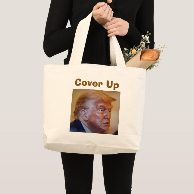 Trump/Cover Up Tote Bag (Front (Product))