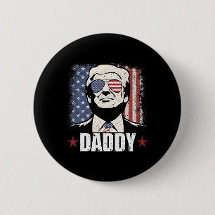 Trump Daddy 2025 Official Trump Daddy Funny 1 6 Cm Round Badge