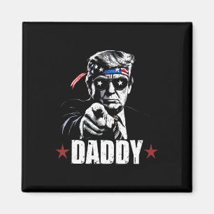 Trump Daddy 2025 Official Trump Daddy Funny 2 Magnet