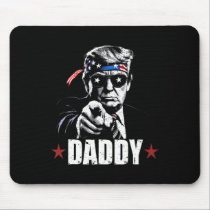 Trump Daddy 2025 Official Trump Daddy Funny 2  Mouse Mat