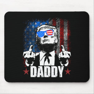 Trump Daddy 2025 Official Trump Daddy Funny 3  Mouse Mat