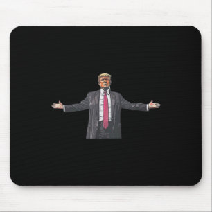 Trump Daddys Home White House 2024 2 Side  Mouse Mat