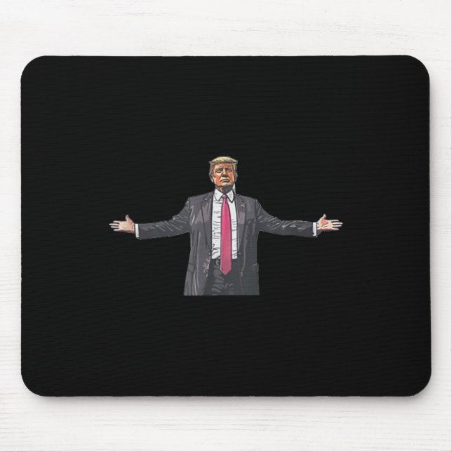 Trump Daddys Home White House 2024 2 Side  Mouse Mat (Front)