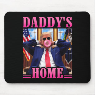 Trump Daddys Home White House 2024 3 Mouse Mat