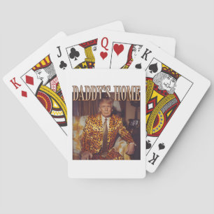 Trump Daddys Home White House Trump Gift Playing Cards