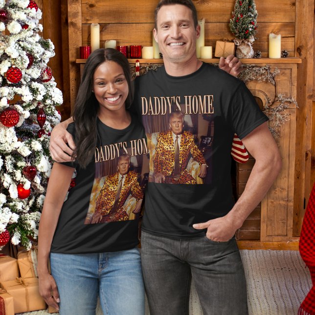 Trump Daddys Home White House | Trump Gift T-Shirt (Creator Uploaded)
