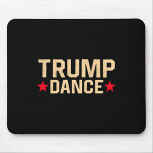 Trump Dance 2024 Qr 4547 Funny Trump Dancing Code Mouse Mat