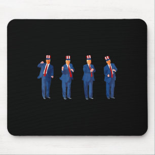 Trump Dance 4th Of July Trump 2025 _1 Mouse Mat