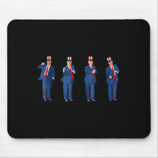 Trump Dance 4th Of July Trump 2025 _1  Mouse Mat