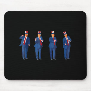 Trump Dance 4th Of July Trump 2025 _1 Mouse Mat