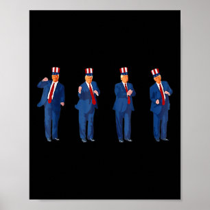 Trump Dance 4th Of July Trump 2025 _1 Poster
