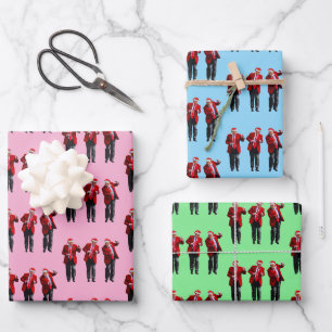 Trump Dance Christmas Gift Wrap