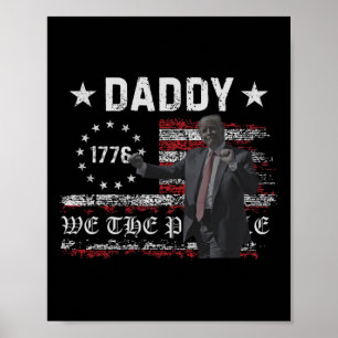Trump Dance Daddy Trump Vintage Poster