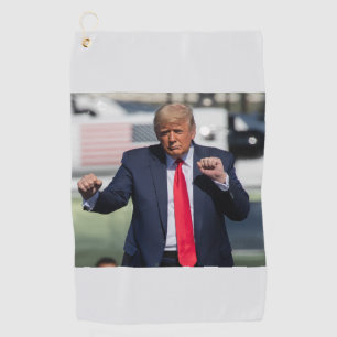 Trump Dance Funny Golf Towel