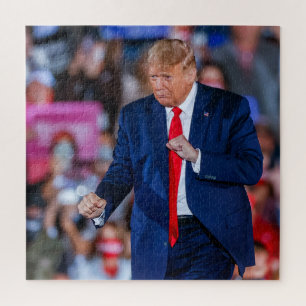 Trump Dance Funny Jigsaw Puzzle