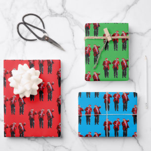 Trump Dance Gift Wrap, Donald Trump Dancing Wrapping Paper Sheet