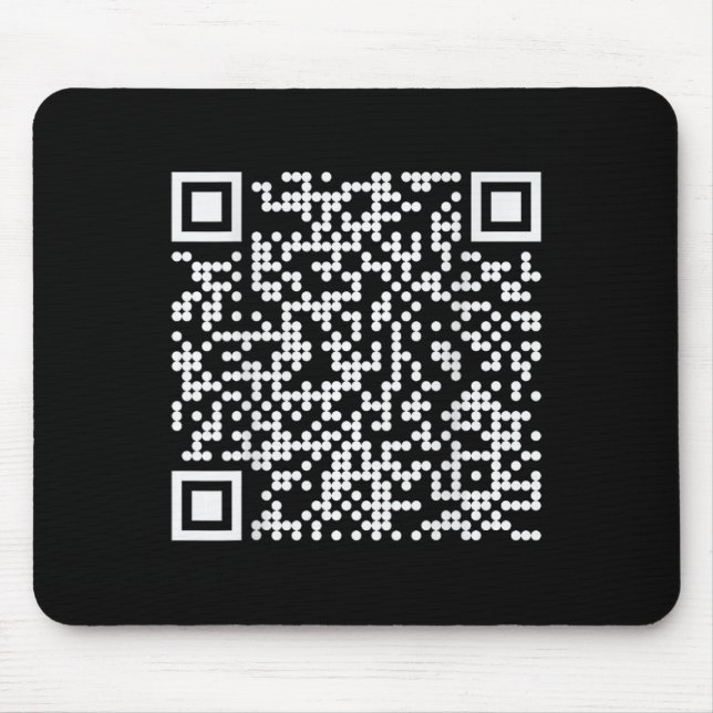 Trump Dance Qr Funny President Dance Code (on Back Mouse Mat (Front)