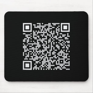 Trump Dance Qr Funny President Trump Dancing Code Mouse Mat