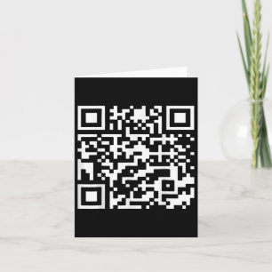 Trump Dance Troll Qr Funny President Trump Dance C Card