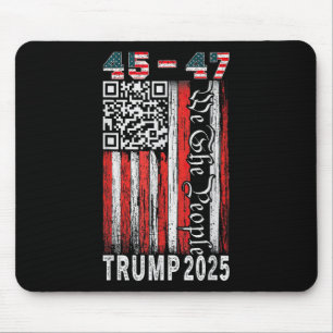 Trump Dance Troll Qr Funny President Trump Dance C Mouse Mat