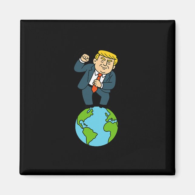 Trump Dancing Funny Saying  Magnet (Front)
