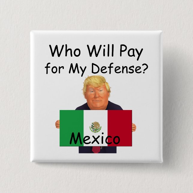 Trump Defence Button (Front)