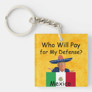Trump Defence Keychain