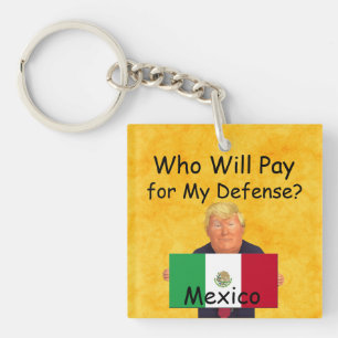 Trump Defence Keychain