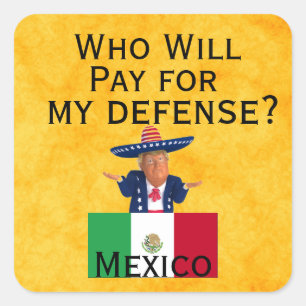 Trump Defence Sticker