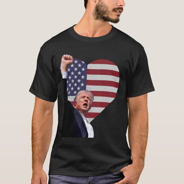 Trump Defiant  T-Shirt (Front)