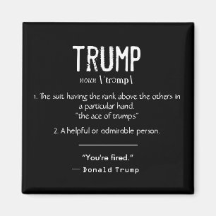 Trump Definition Cool Political Donald Trump Quote Magnet