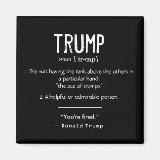 Trump Definition Cool Political Donald Trump Quote Magnet