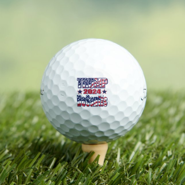 Trump DeSantis Golf Balls (Insitu Tee)