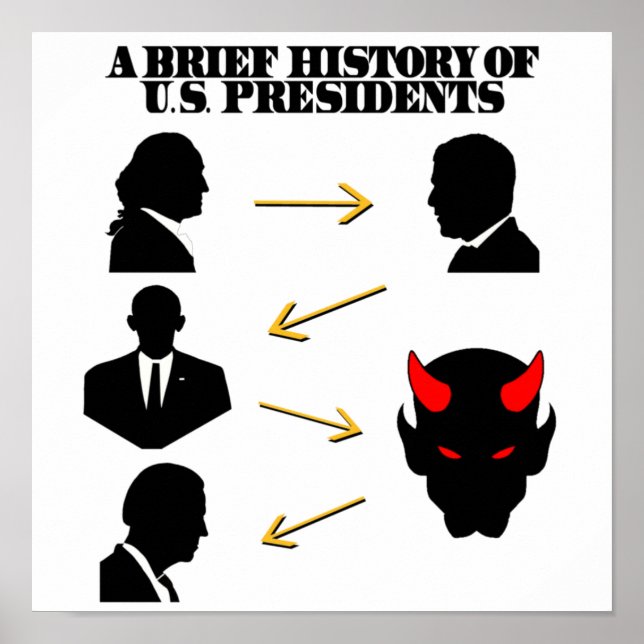 Trump Devil - A Brief History Of U.S. Presidents Poster (Front)