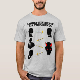 Trump Devil - A Brief History Of U.S. Presidents T-Shirt