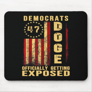 Trump Doge Department Of Government Efficiency Pat Mouse Mat