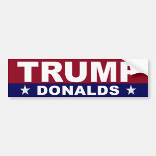 TRUMP DONALDS 2024 BUMPER STICKER