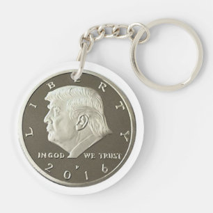 Trump Double Eagle coin Key Ring