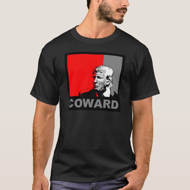 Trump/Drumpf: Coward T-Shirt (Front)