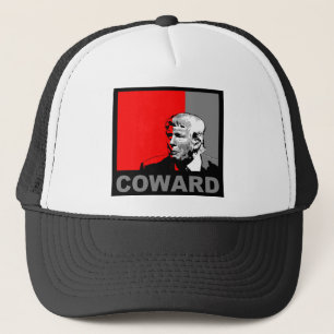 Trump/Drumpf: Coward Trucker Hat