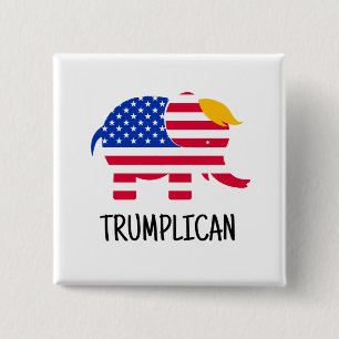 Trump Election 2024 Campaign Novelty Gift Button