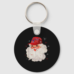 Trump Election Map Merry Christmas Holiday Santa H Key Ring