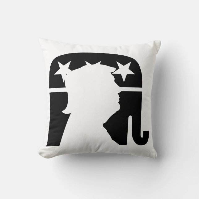 Trump Elephant Cushion (Front)